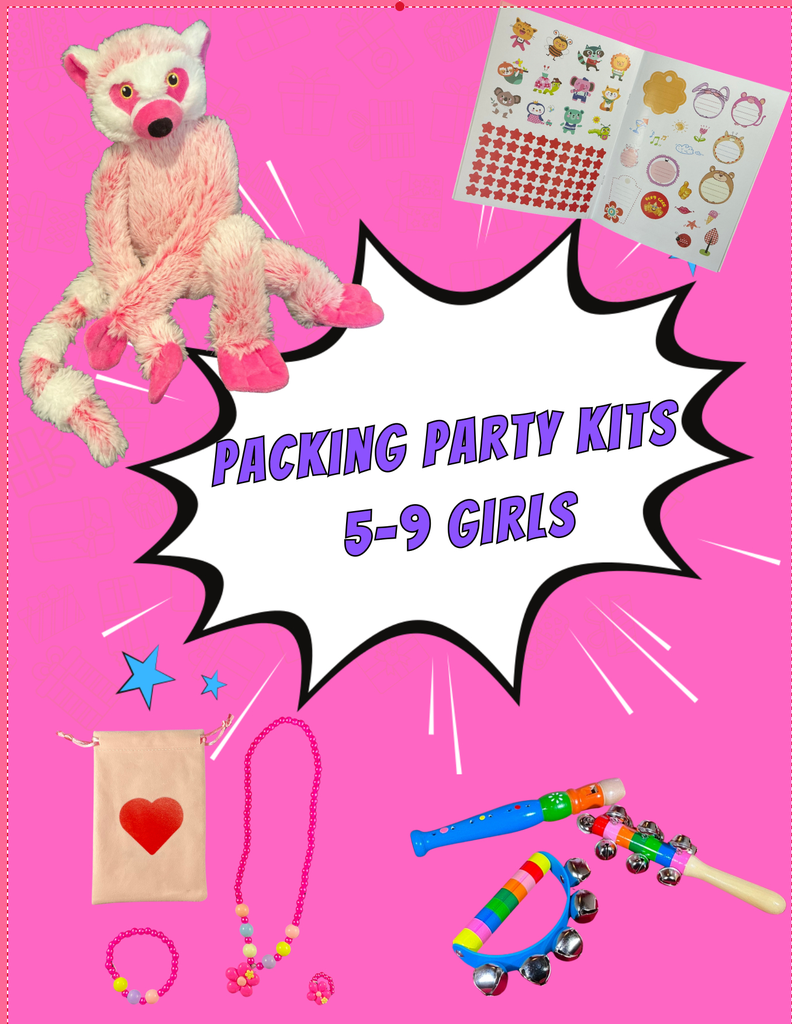 Packing Party Kit! 5-9 Girls