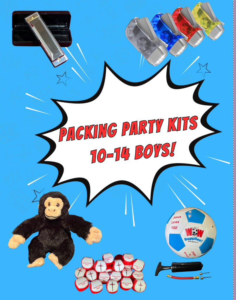 Packing Party Kit! 10-14 Boys!