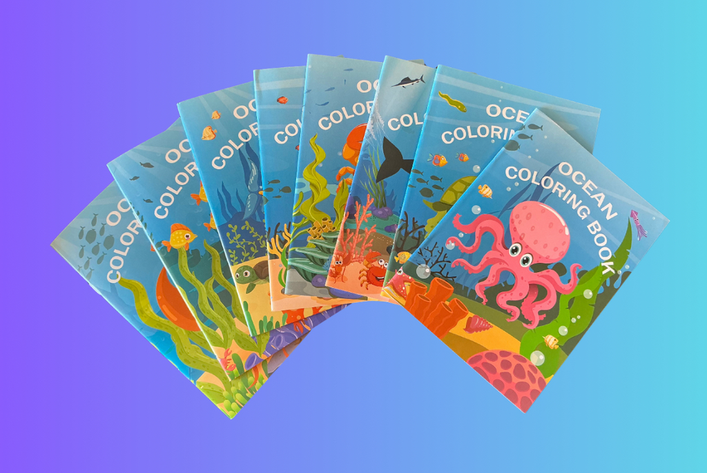 Ocean Coloring Book  (Single)