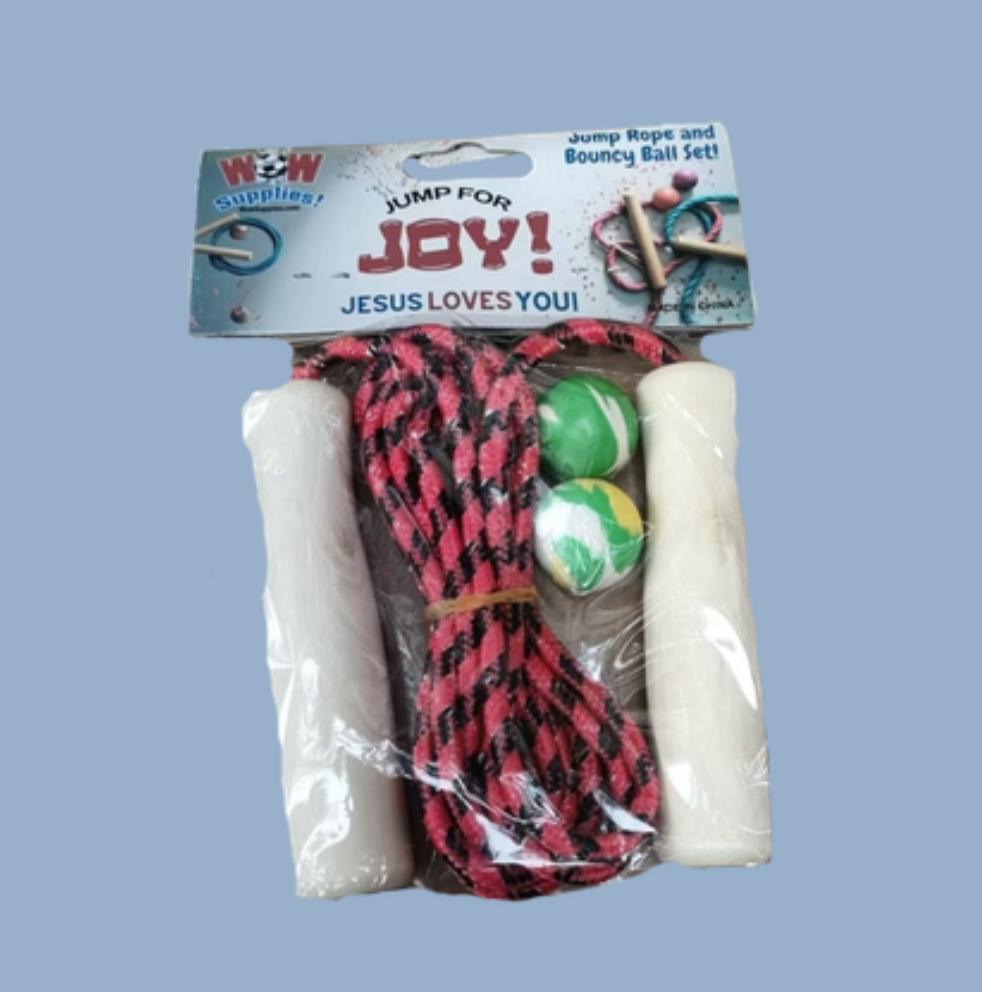 Classic Jump Rope and Bouncy Ball KIT!  (Single)