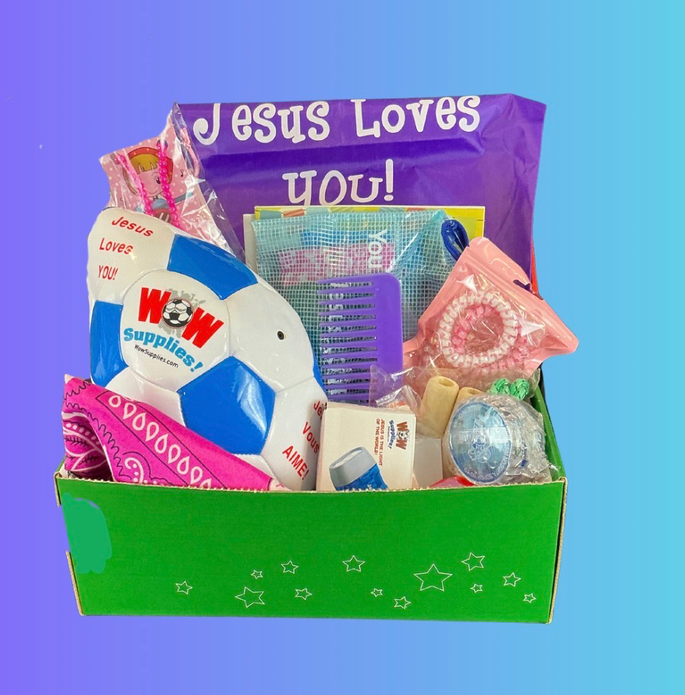 Shine Bright. Play Bold! Themed Shoebox