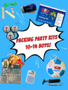 Boy's 10-14 Yr. Old. Packing Party KITS (Free Items Included!)
